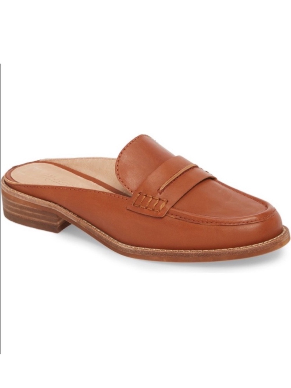 • Madewell • Leather Loafer Slides